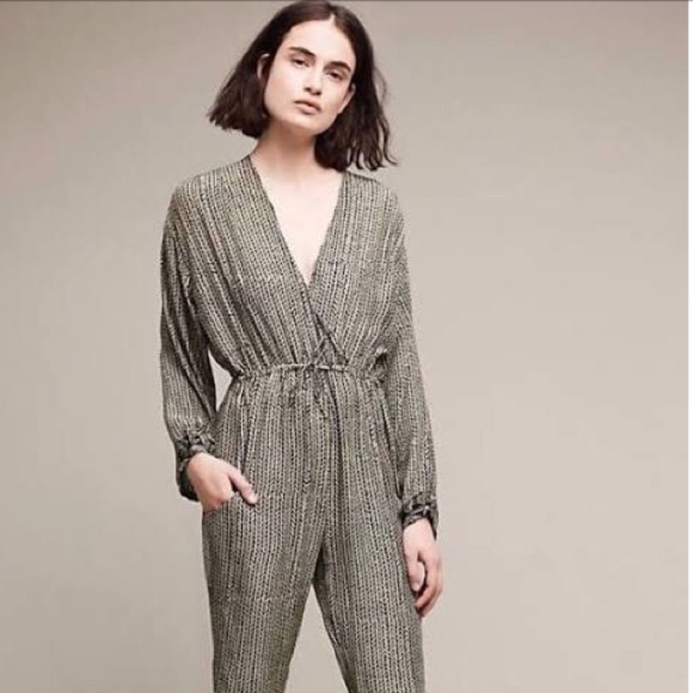 Anthropologie Natalie Martin Claudette Jumpsuit Romper XS